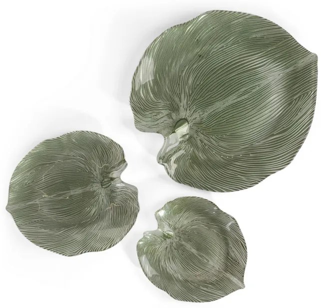 Dekoračný podnos MONTE 3 zelený