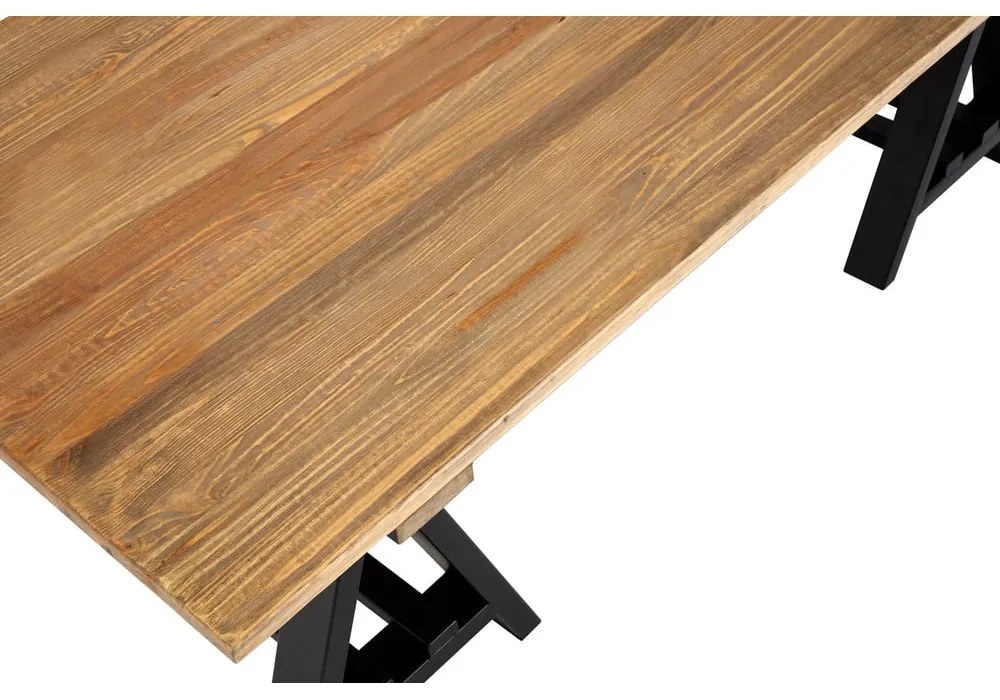 Konferenčný stolík s doskou z borovicového dreva v prírodnej farbe 80x140 cm Hampstead – Premier Housewares