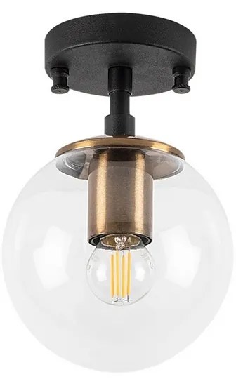 Závesný lustr Atmaca - 10205, čierna