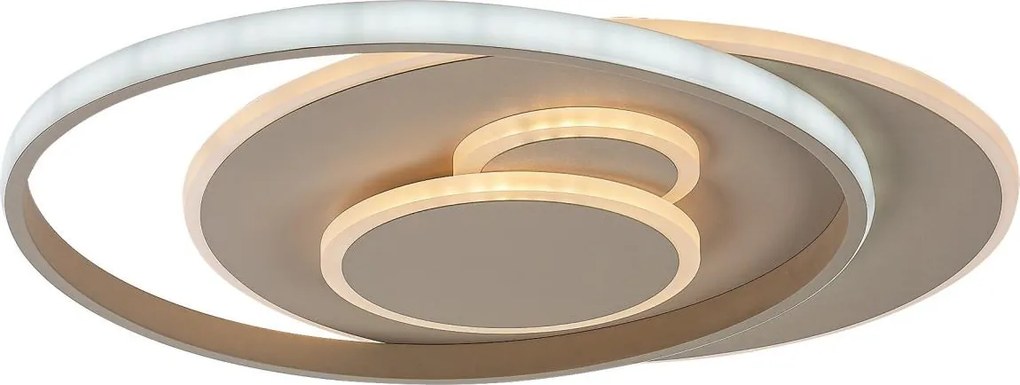 Rabalux 71465 - LED stmievateľné stropné svietidlo BRANTIEL 57W/230V 3000-6000K 48,5x40 cm + diaľkový ovládač