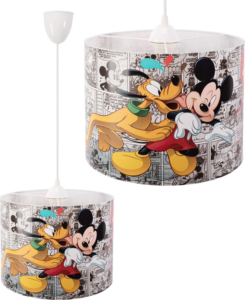Toolight Nowodvorski, detské nástenné svietidlo Disney Mickey Classic I, 4830, OSW-21008
