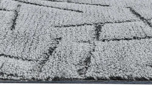 Koberce Breno Metrážny koberec NICOSIA 93, šíře role 500 cm, sivá, viacfarebná