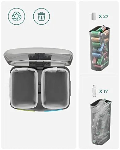 Odpadkový kôš SONGMICS LTB40NL