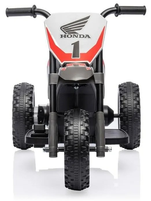 Baby Mix Detská elektrická motorka Honda CRF 450R, sivá