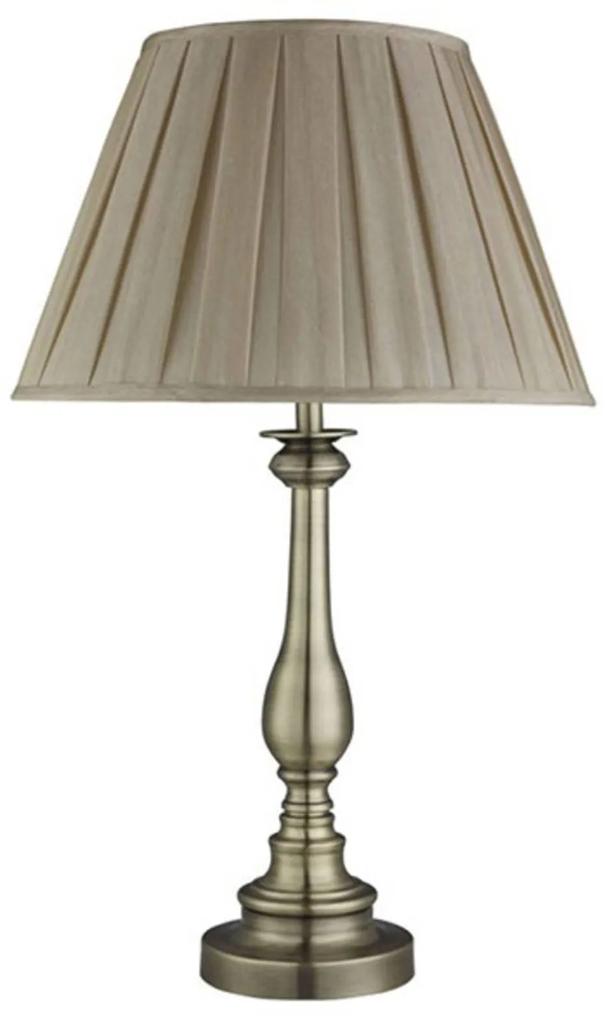 Stolná lampa Flemish v klasickom dizajne