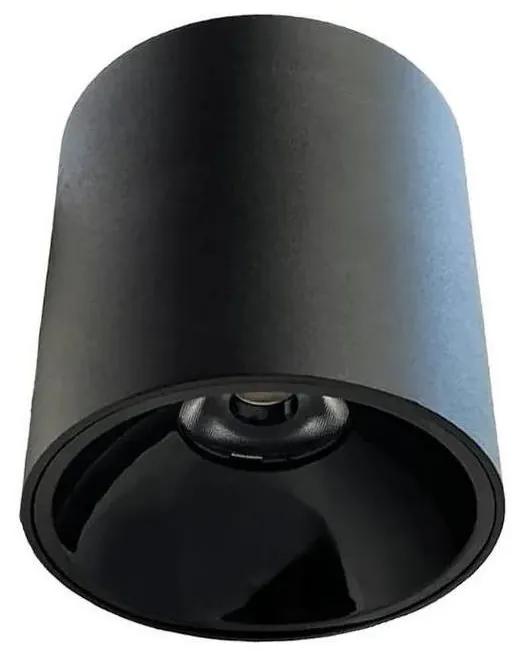 NEDES LED Bodové svietidlo LED/12W/230V 4000K pr. 8 cm čierna ND3679