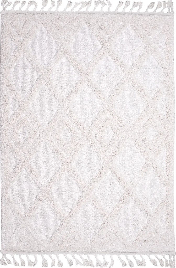 Koberec Berber 6843 IVORY rozmery koberec: 60x100 cm