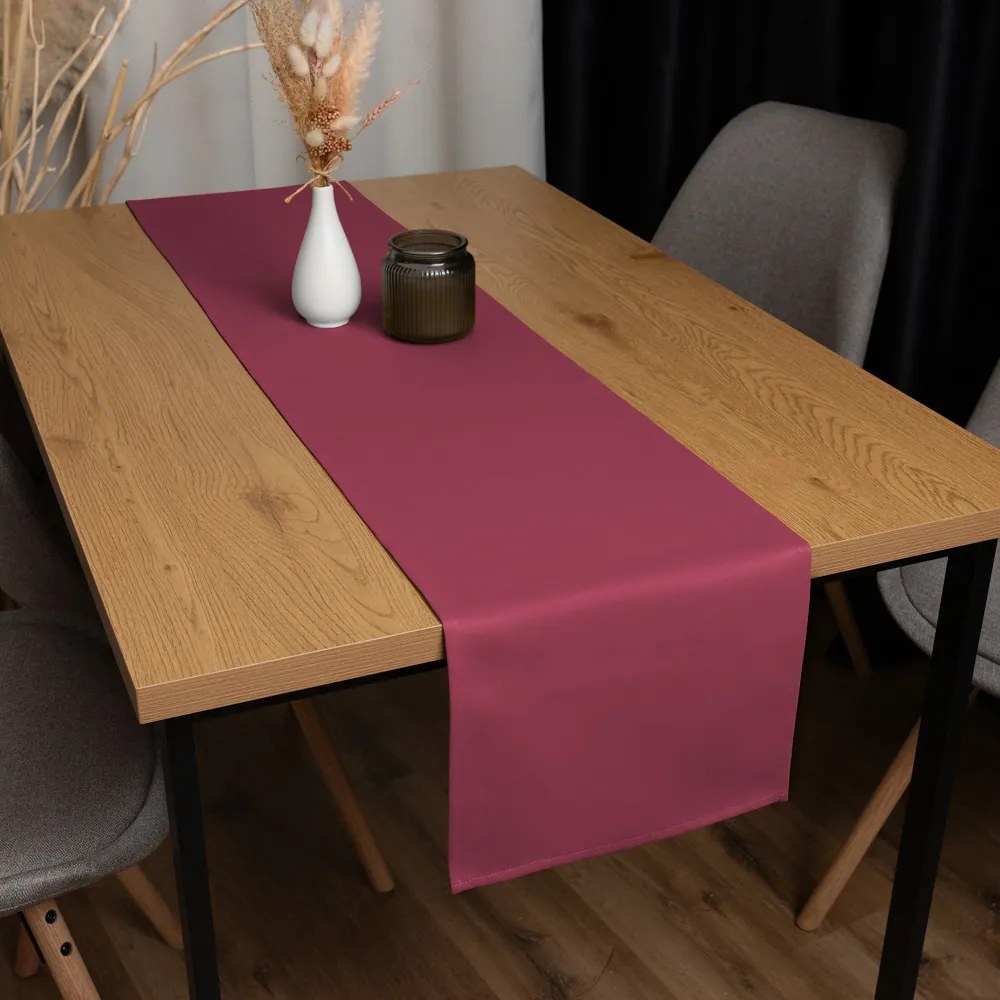 Biante Dekoračný behúň na stôl BKS-414 Malinovo červený 45x120 cm