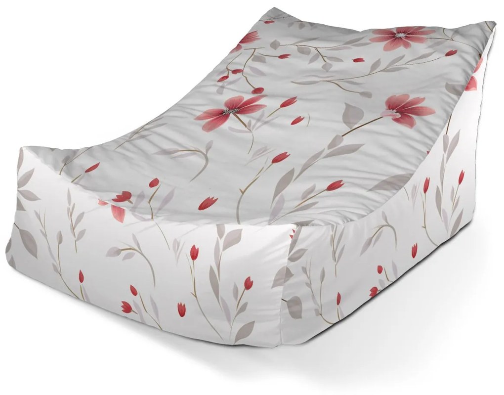 Sablio Sedací vak Lounge Prírodná elegancia - 80 x 95 x 50 cm