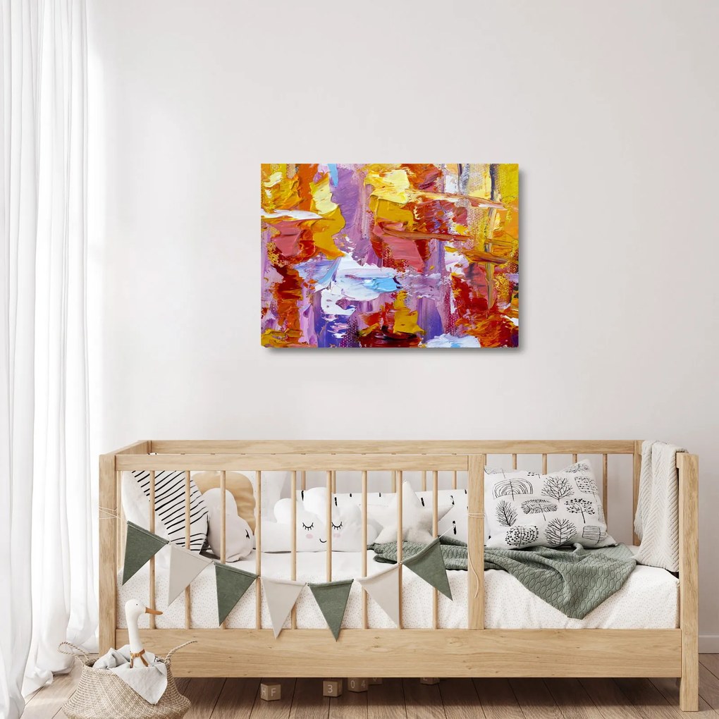 Sklenený obraz - Olejomaľba (70x50 cm)