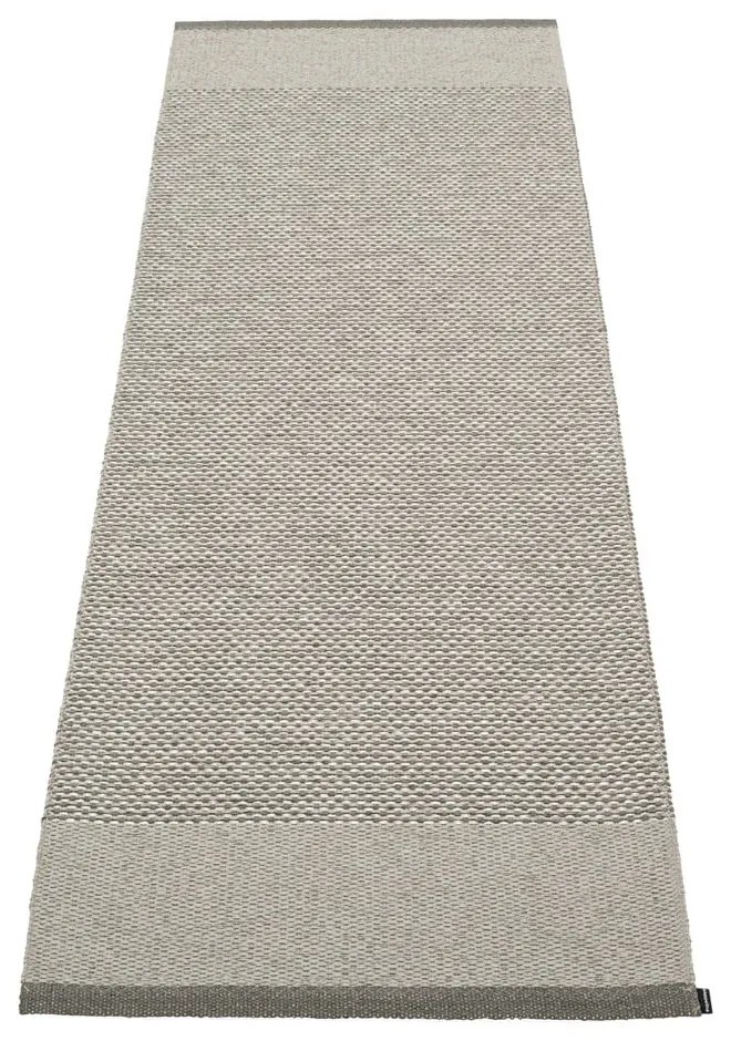 Sivý vnútorný a vonkajší behúň 85x260 cm Edit Warm Grey – Pappelina