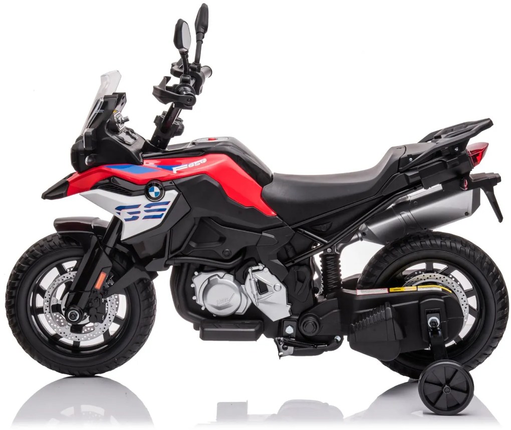 Detská elektrická motorka BestBerg BBCC-80R - BMW F 850 GS / od 3 rokov / nosnosť 30 kg / červená
