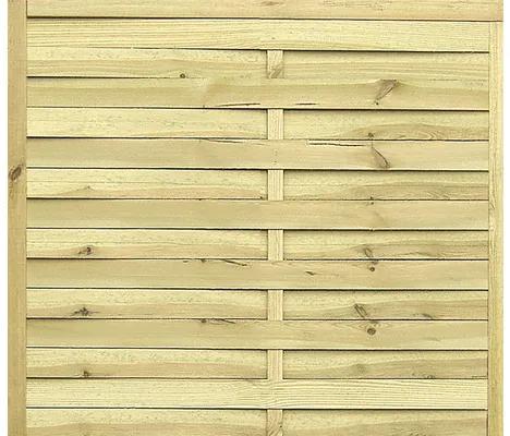 Drevený plot Solid lamelový 100x180 cm prírodný impregnovaný