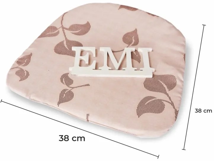 Podušky na sedenie Flowers set 4 ks EMI
