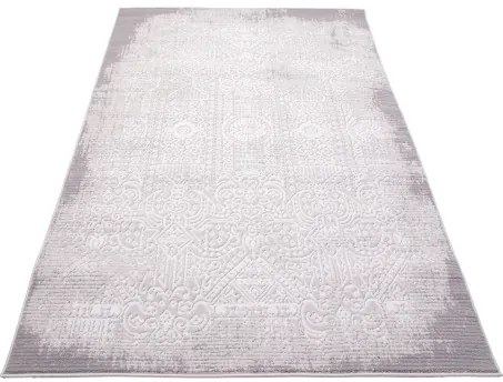 Koberec BUTIK 370 krémový / sivý
