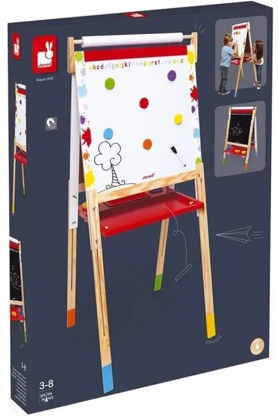 Janod - Magnetická tabuľa červená