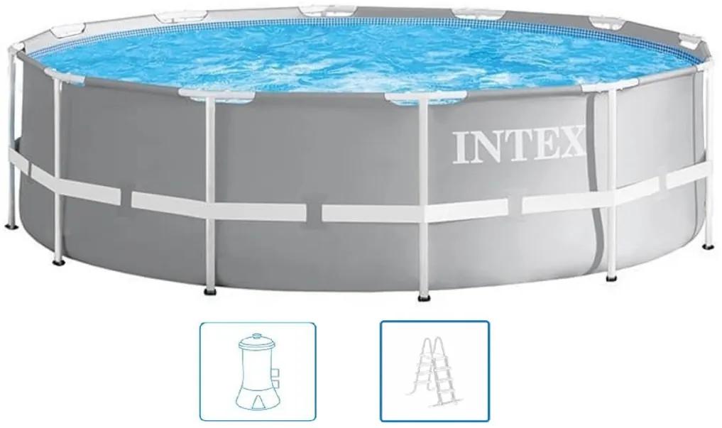INTEX PRISM FRAME POOLS Bazén 366 x 99 cm s filtráciou 26716NP | BIANO
