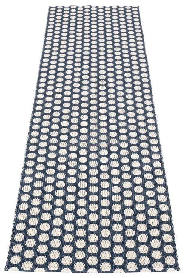 Tmavomodrý vnútorný a vonkajší behúň 70x250 cm Noa Dark Blue – Pappelina