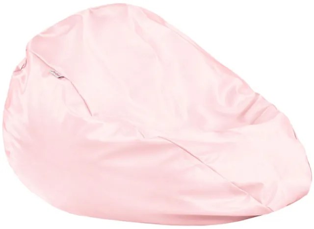 Sedací vak SAKO metalic ružový ekokoža