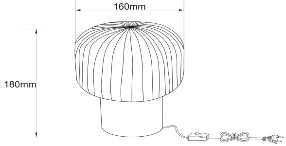 Lucide 78595/01/02 - Stolná lampa JANY 1xE14/25W/230V zlatá