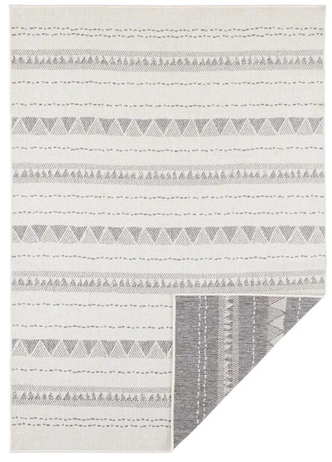 Sivo-krémový vonkajší koberec NORTHRUGS Bahamas, 80 x 150 cm