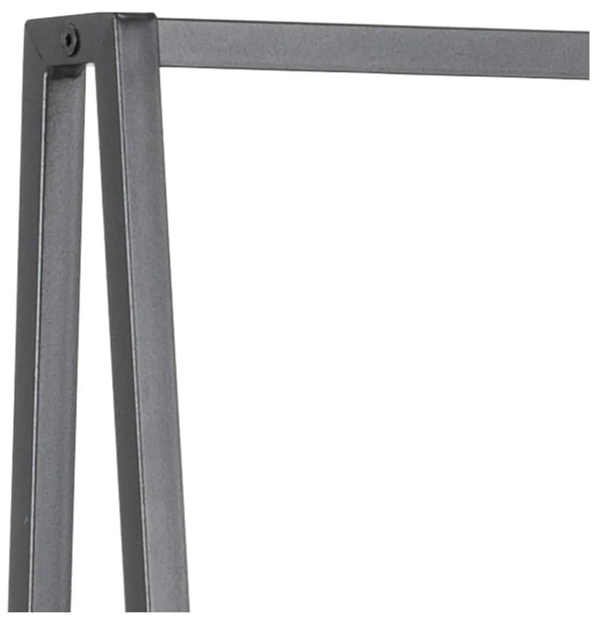 Čierny stojan na oblečenie v dekore jaseňa Seaford – Actona