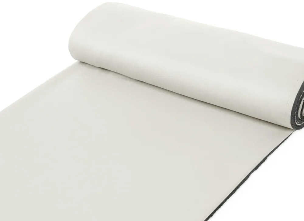 Biante Veľký dekoračný okrúhly obrus BKS-403 Svetlo sivobéžový Ø 220 cm
