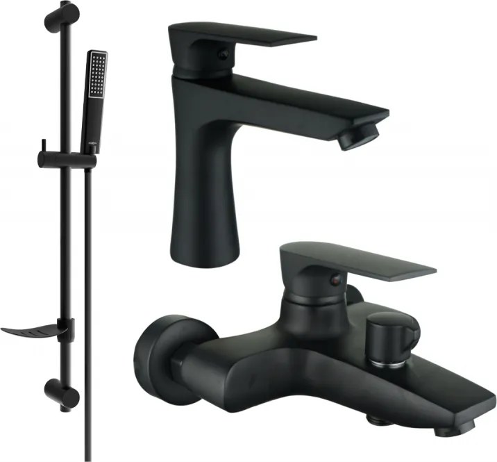 Mexen Axel DF72 vaňová súprava, čierna - 73803DF72-70