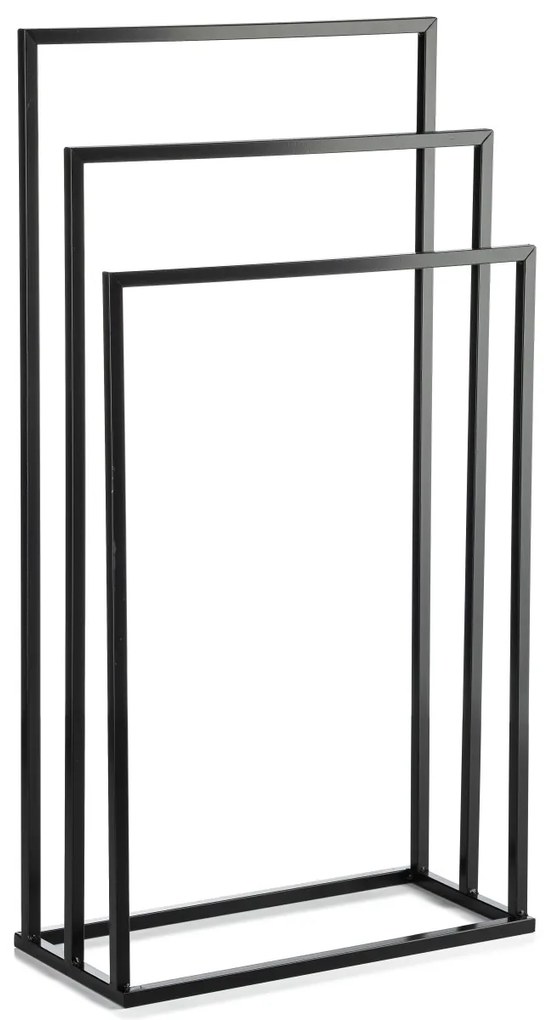 Stojan na uteráky LOFT, čierna