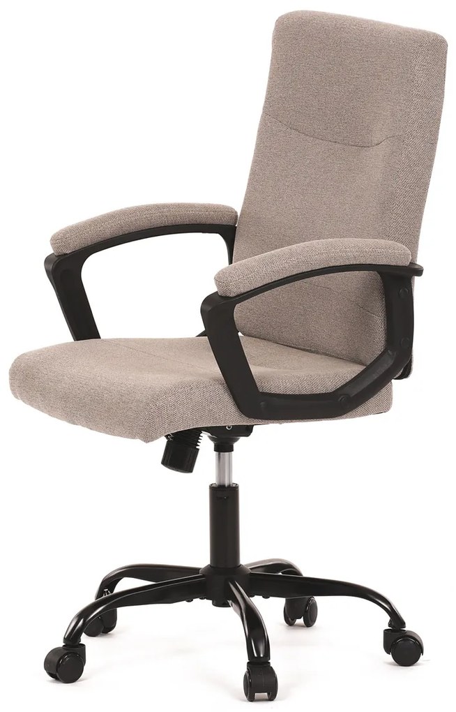 Autronic - Kancelářské křeslo, krémová látka, kovový kříž - KA-Y391 CRM2