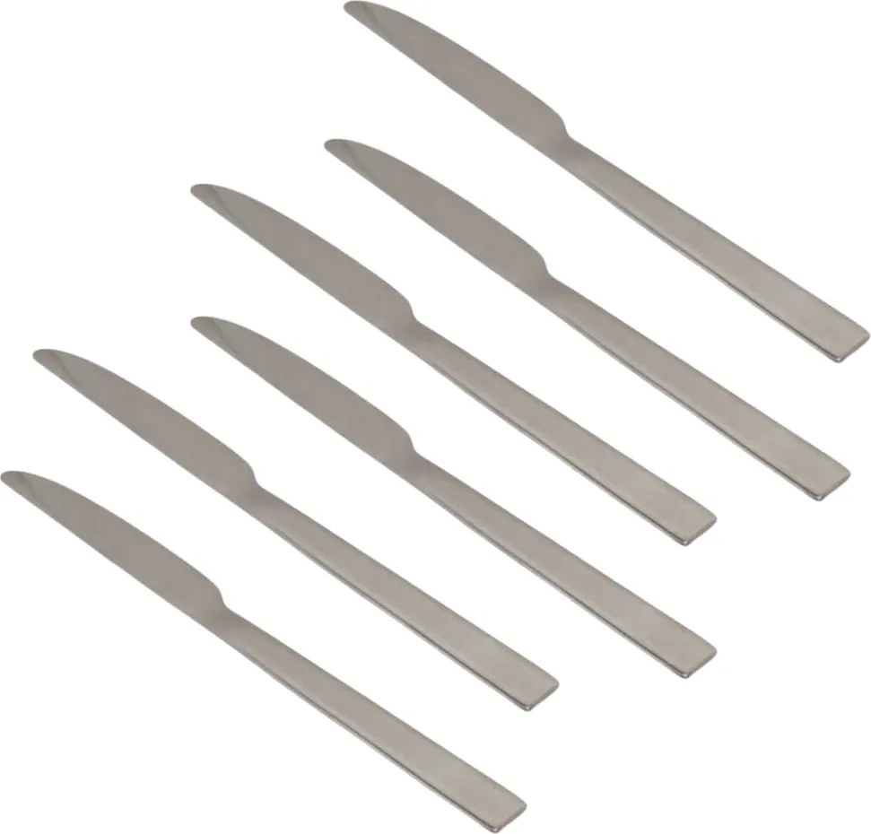 HOME ELEMENTS Jedálenský nôž Alfa, sada 6 ks