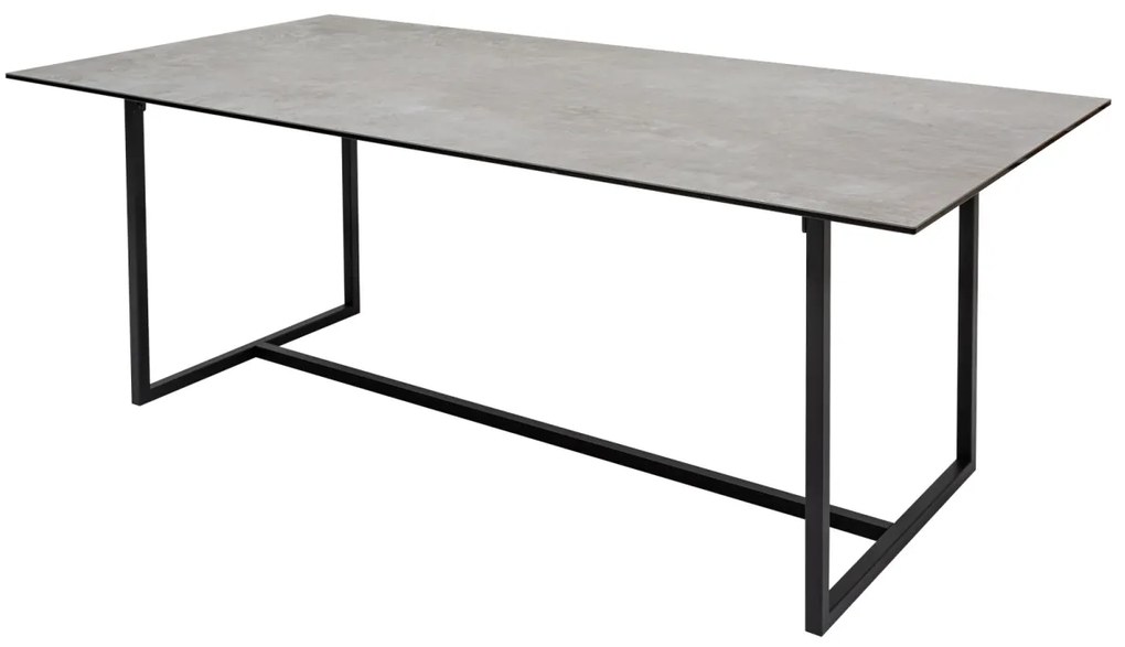 Keramický jedálenský stôl Kody 200 cm betónový vzor