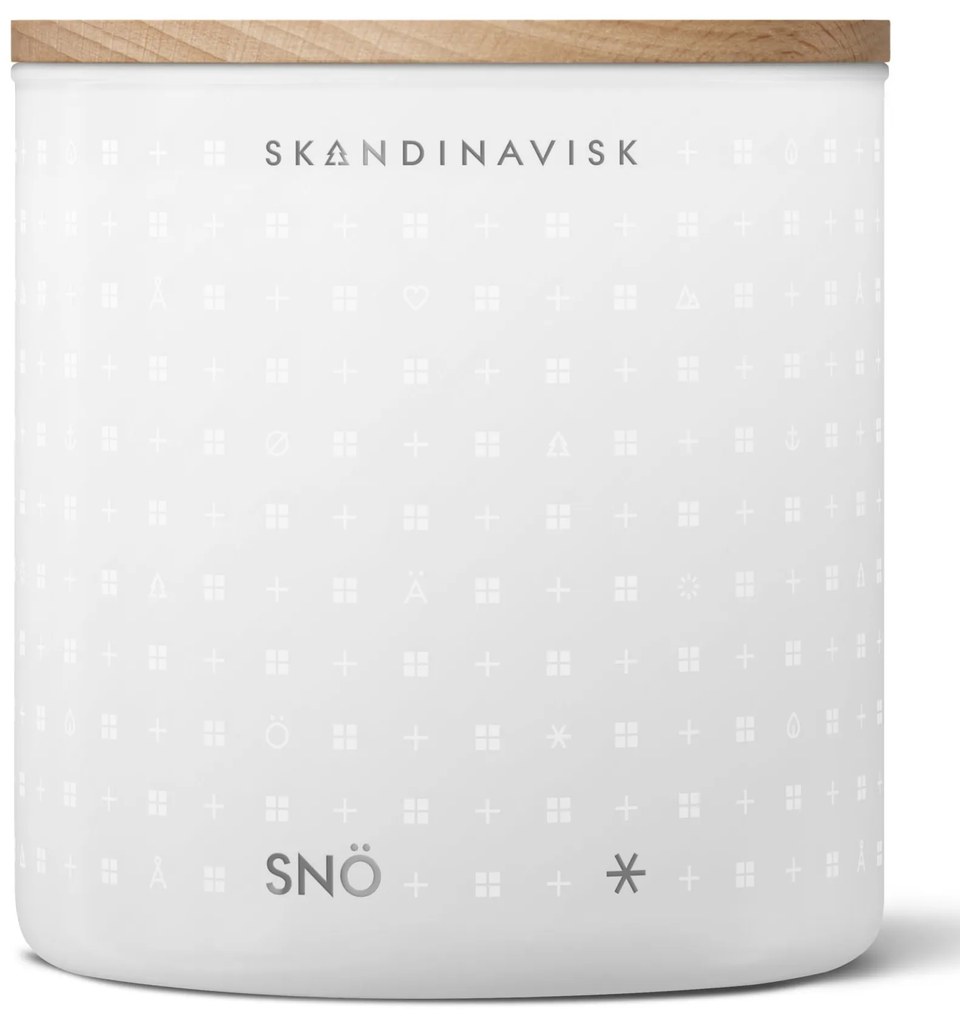 SKANDINAVISK Vonná sviečka SNÖ (sneh) 400 g