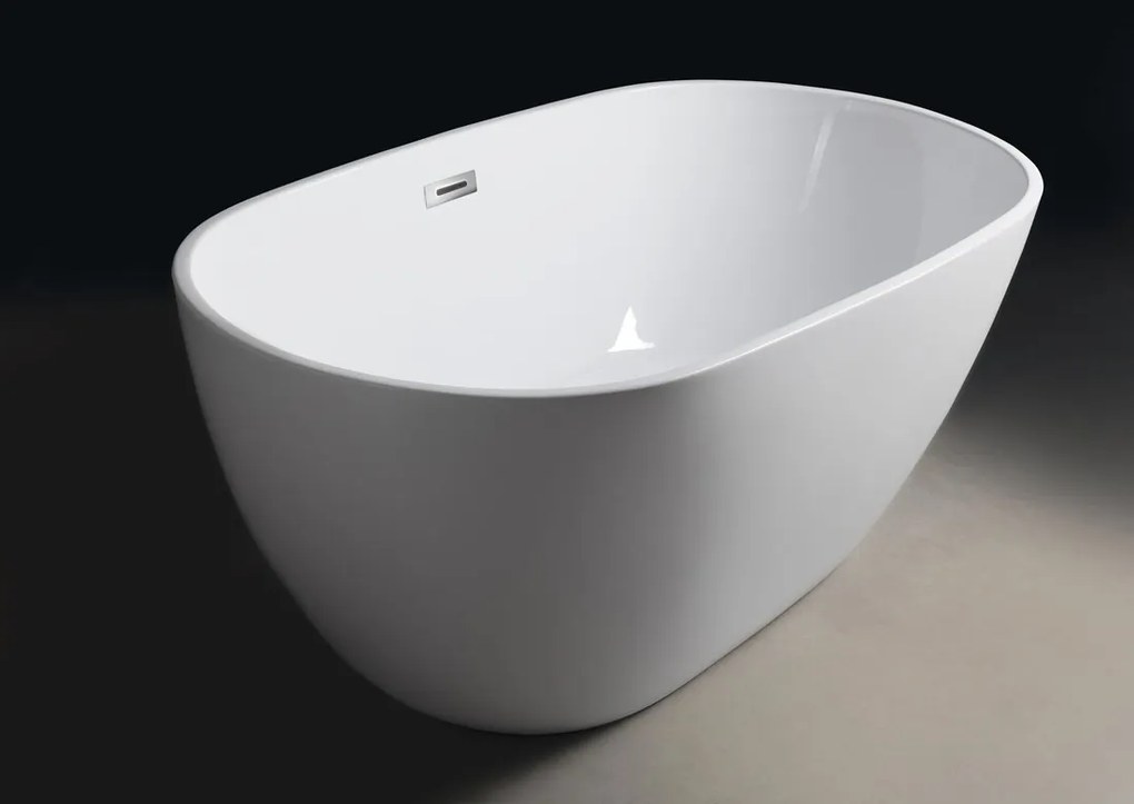 Aqualine Aqualine, DOURO voľne stojaca vaňa 150x80 cm, biela, E1850