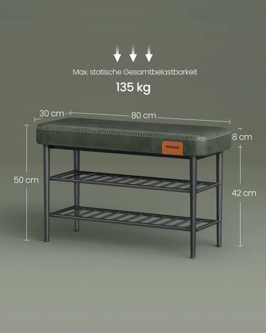 Polica na topánky so sedadlom LSB054C01