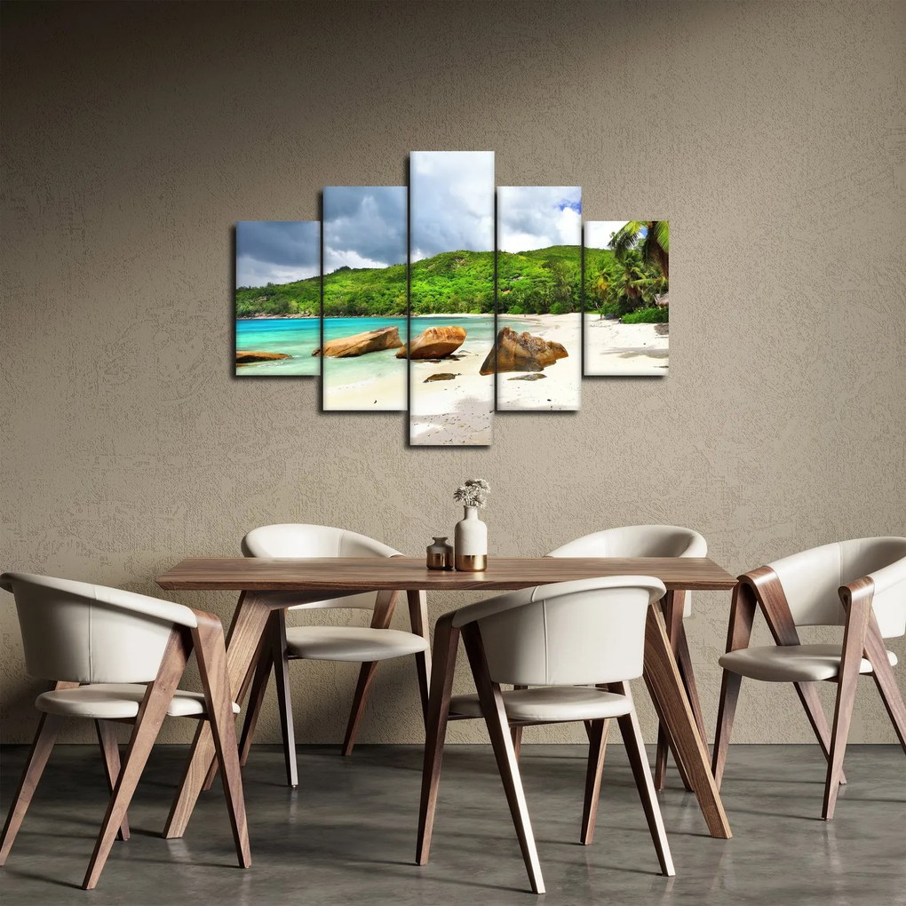 Obraz - Takamaka, Seychely (150x105 cm)