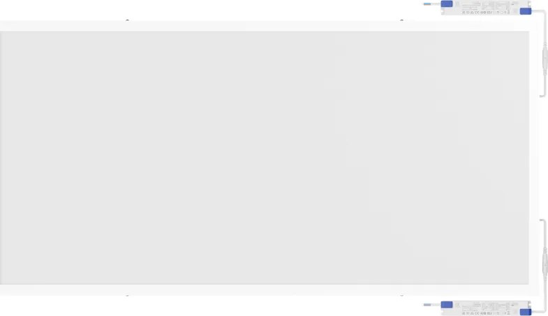 Mexen Brill-S, stropný LED panel 120×60 cm, 60 W, neutrálna biela 4000K, L207-120-060-6040-20