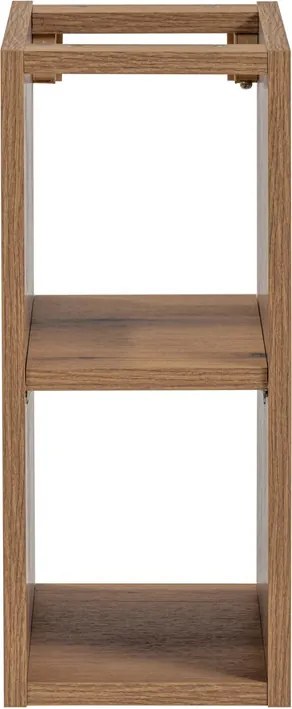 Závesná skrinka pod umývadlo Iconic s doskou 140 cm kašmír/dub Coast Evoke