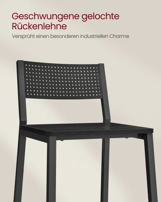 Set dvoch barových stoličiek LBC070B22 (2 ks)