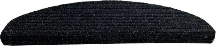 Vopi Nášľapy na schody Rio antracit polkruh, samolepiaci - 28x65 polkruh (rozmer vrátane ohybu)
