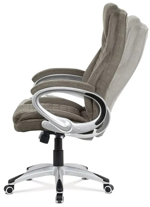 Autronic BONTEC Kancelárske kreslo, hojdací mechanizmus, sivá, KA-G196 GREY2 Farba: Šedá