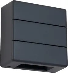 Brilagi -LED Vonkajšie nástenné svietidlo DOUBLERAY LINE LED/6W/230V antracit IP54