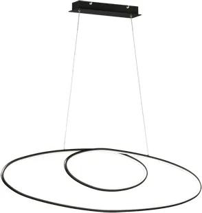 AVUS| Stropné závesné LED svietidlo Farba: Matná čierna