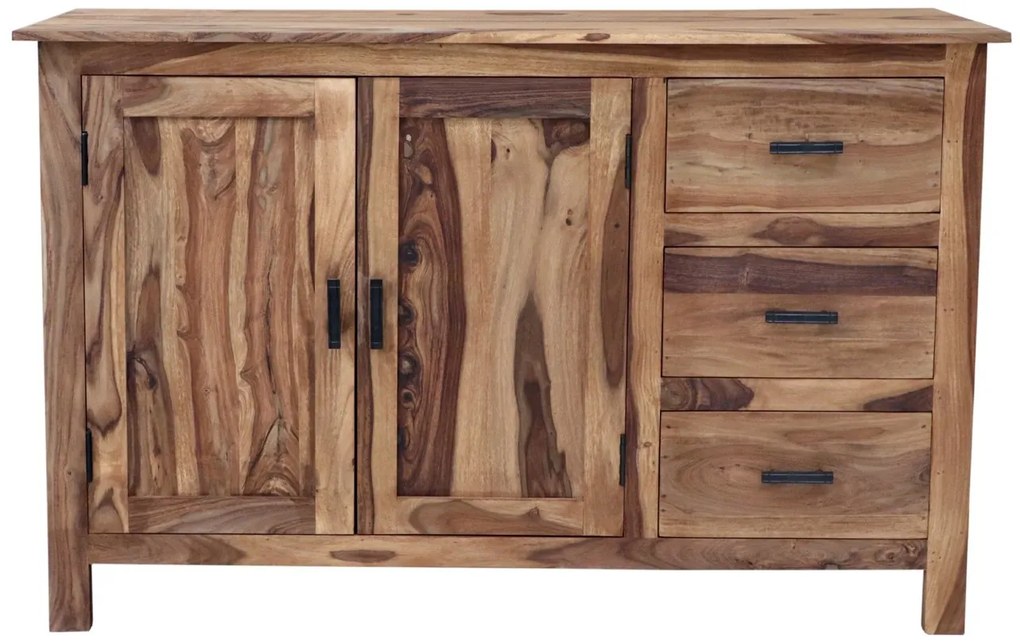 furniture-nabytek.cz - Drevená komoda z masívneho palisandru 140x45x90