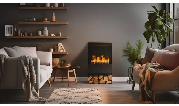 Planika STEAMY - Krb na vodnú paru na diaľkové ovládanie 83x48 cm 125W/230V