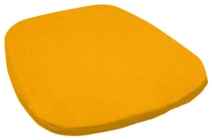 Podložka na stoličku Standard tmavo žltá