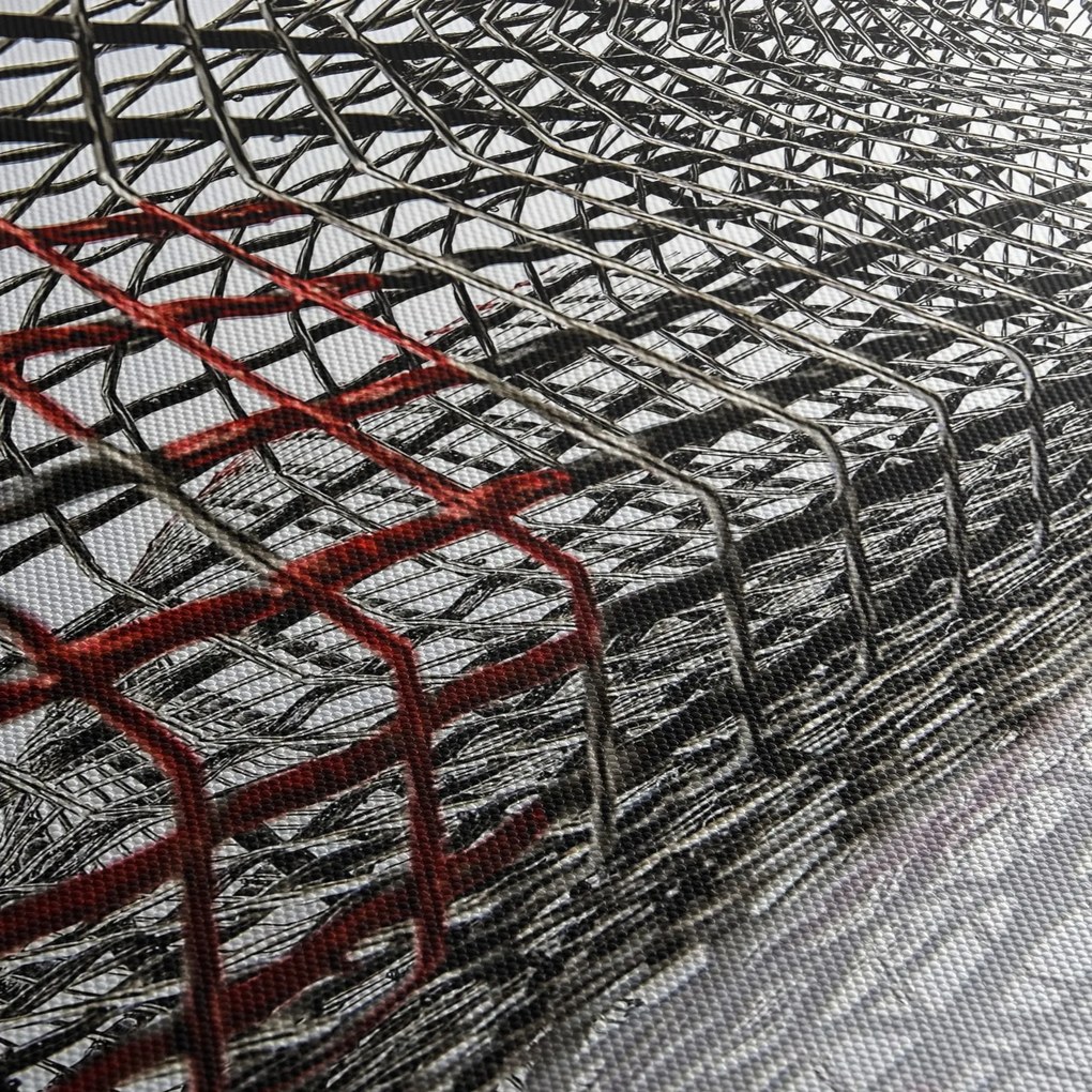 Obraz železné konštrukcie (120x50 cm)