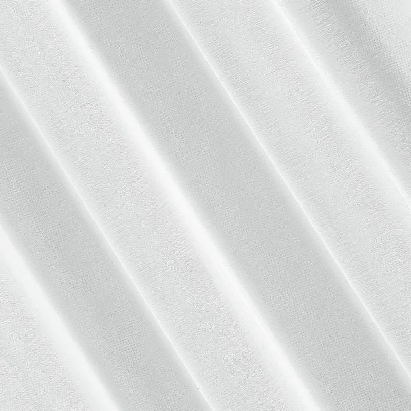 Eurofirany Biela záclona na páske REBECCA 140x250 cm