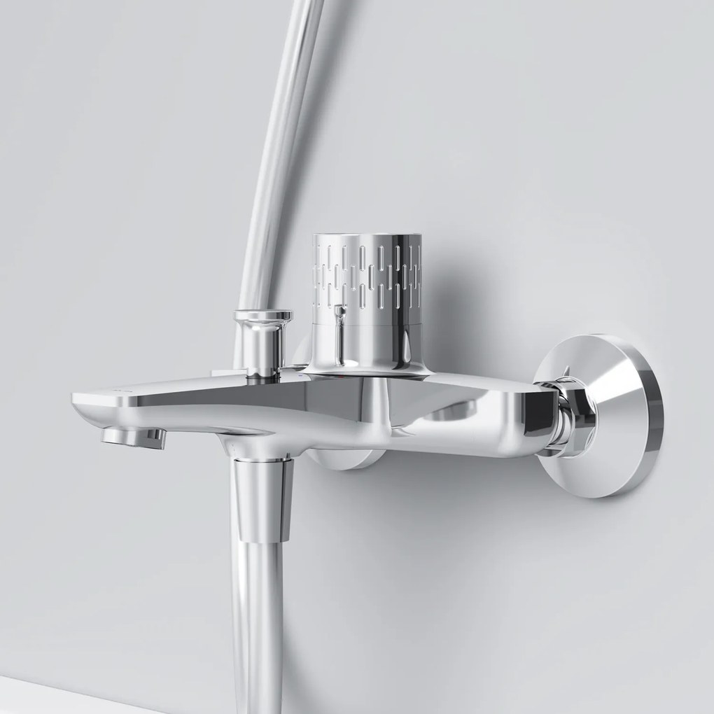 Vaňová a sprchová batéria AM.PM Gem FGA10400 chróm