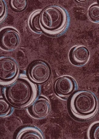 Koberce Breno Metrážny koberec DROPS 84, šíře role 400 cm, červená, viacfarebná